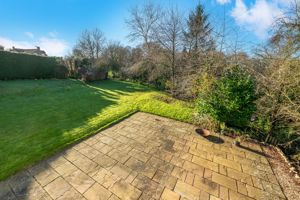 Rear patio area- click for photo gallery